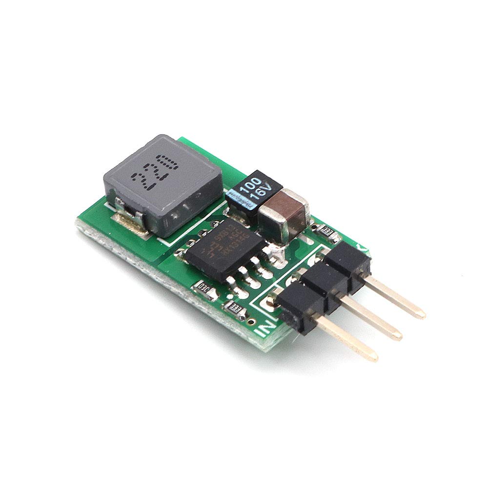 DollaTek 5 szt. 5 V 1 A mini trójzaciskowy blok regulatora zamiast wej?cia LM7805 5,5~32 V