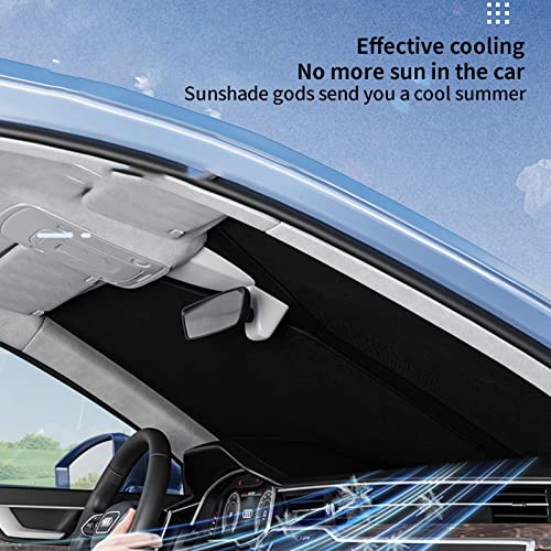 Pára-brisas -Sol | Protetor de pára-sol automático,Protetor solar para carro dobrável universal com