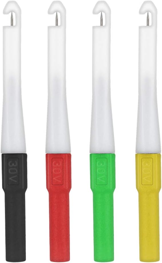 Insulation Wire Piercing Probes - Automotive Diagnostic Test Accessories Repair Tools Needle/Back Probe kit(Set of 4)