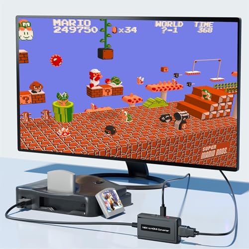 Adaptador N64 a HDMI con cable USB miniatura 6