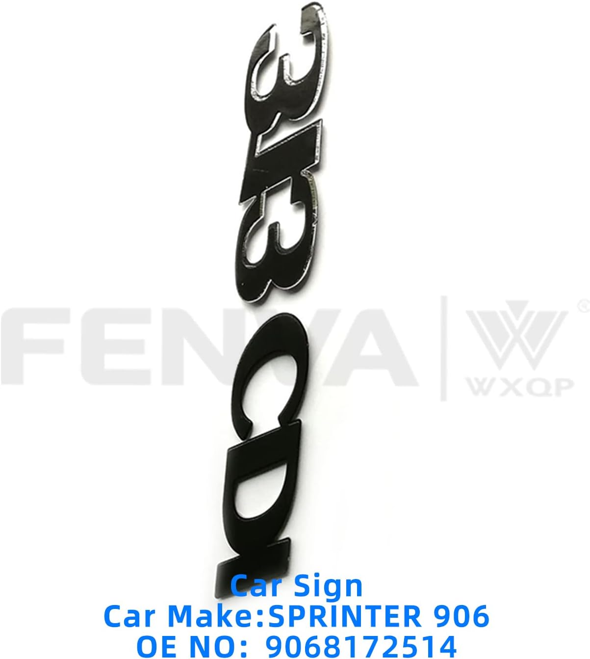 Car Rear Door Sticker Badge 313 CDI Emblem for Mercedes Sprinter 906 313 CDI 9068172514