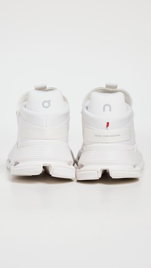 On Women's Cloudnova 2 Sneakers, All White, 10.5 Medium US by On - Used condition - Image 3