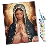 tableau jesus marie madeleine 【Facile à peindre】 : faites simplement correspondre les numéros de peinture avec les graphiques sur la toile pour remplir la peinture. Coloriez selon le numéro de couleur et complétez une pièce à la fois. La peinture par numéros convient à tous les niveaux, que vous soyez adulte, enfant ou débutant. Remplissez les couleurs par numéros et vous n'avez besoin d'aucune compétence en peinture.