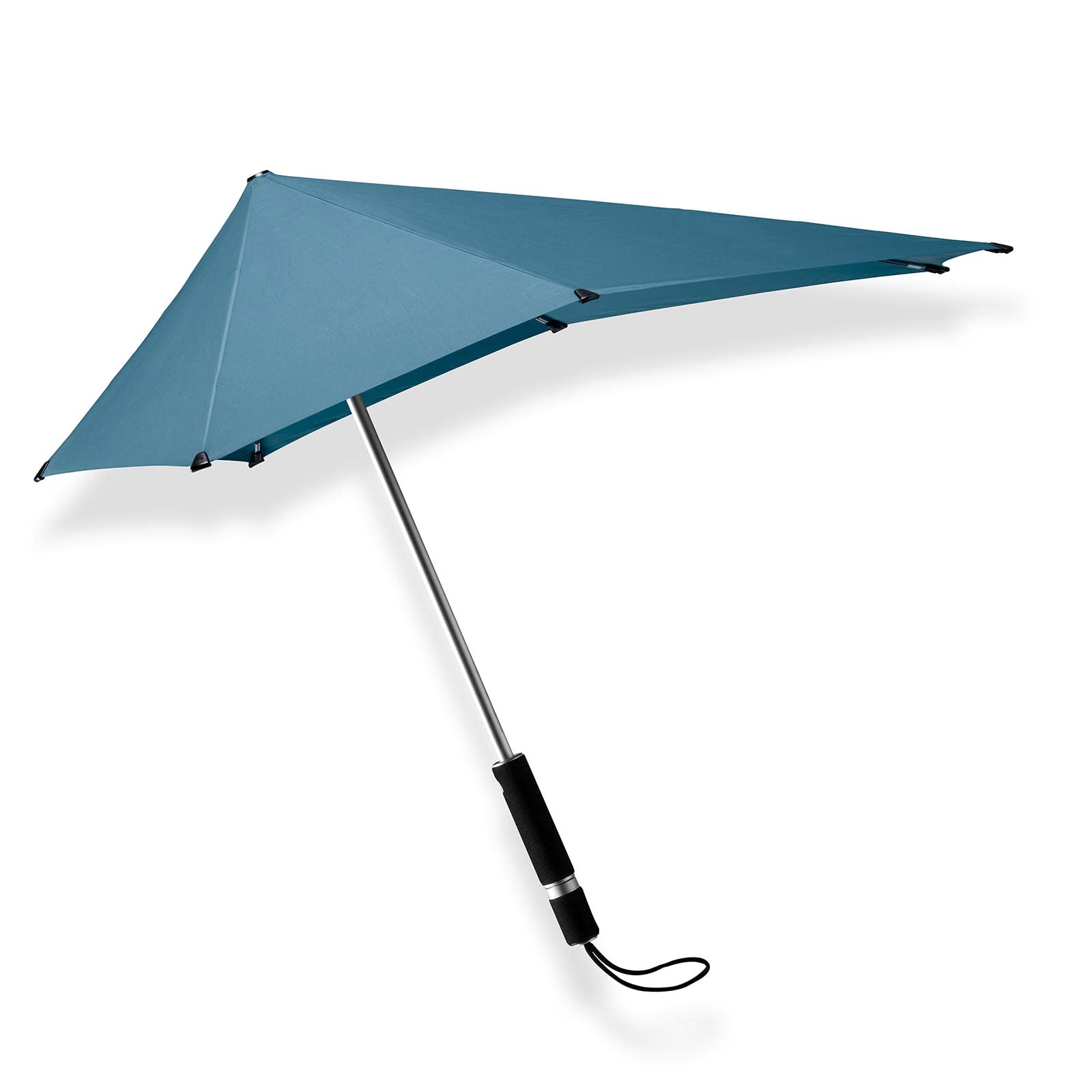 Senz° Original Windproof Umbrella, Limited Edition Color, 34.3 x 35.4 in - Spring Lake Blue