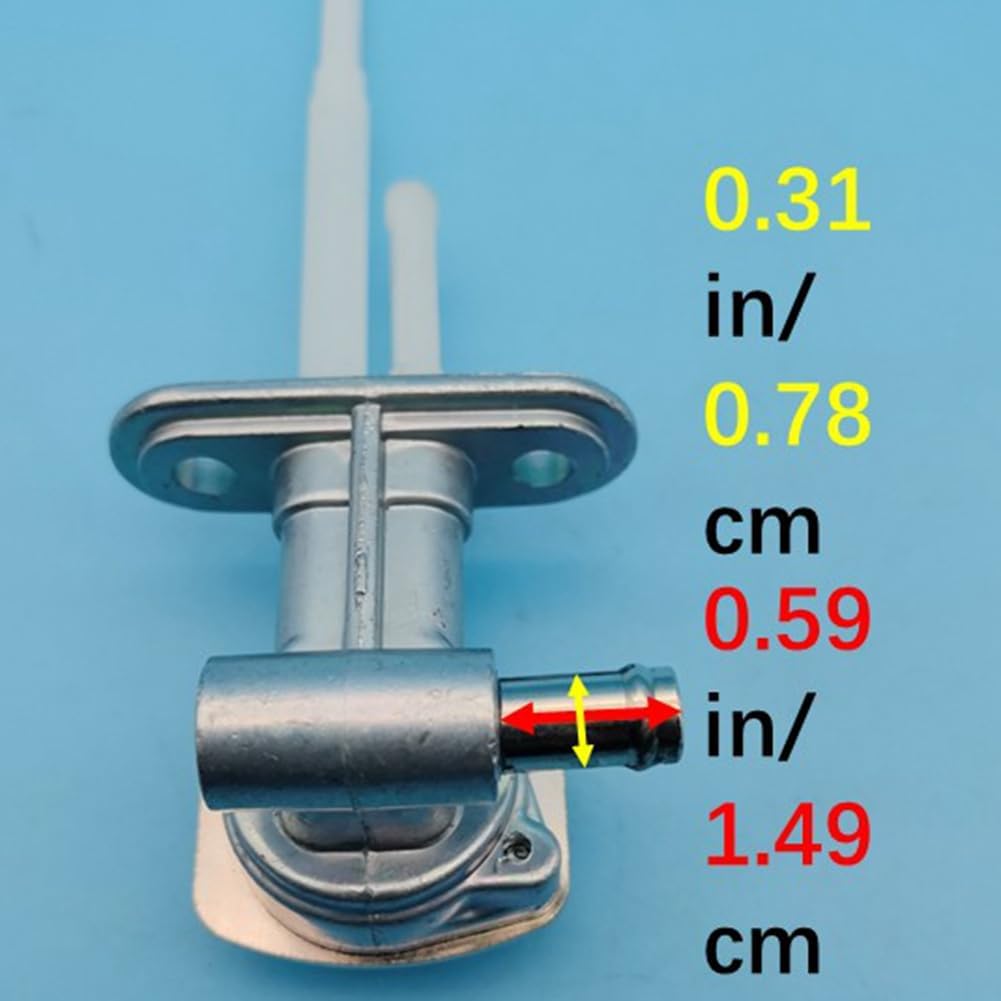 Gas Tank Fuel Tap Cock Valve Petcock Switch 51023-1318 for Kawasaki Ninja ZX9R ZX900F 1999-2003 ZX900C 1998 ZX6R ZX600J 2000 2001 2002 ZX600G 1998 1999 ZZR600 2005 2006 2007 2008 Z1313