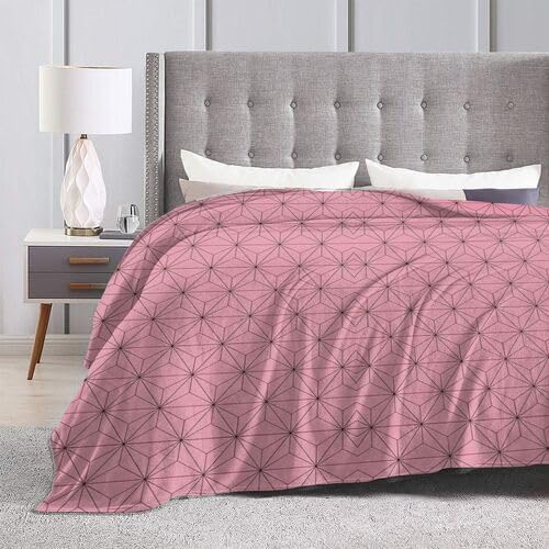 Ultra Soft Anime Throw Blanket All Seasons Lightweight Microfiber Blankets for Living Room Bedroom Unique Gifts 60"X50" image 3