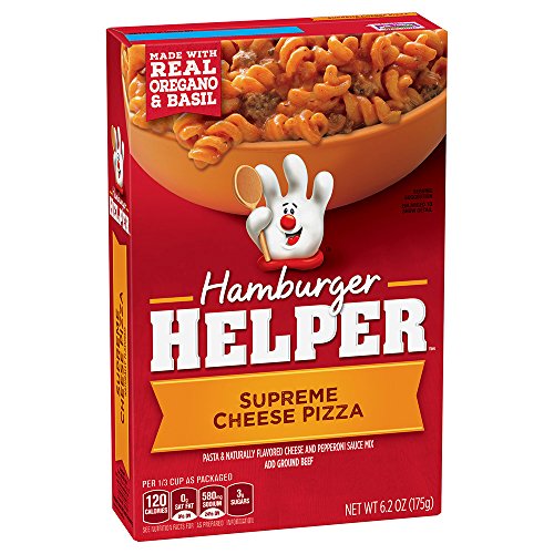 Betty Crocker Hamburger Helper Supreme Cheese Pizza 6.2 oz. Box (pack of 12)