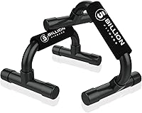 5BILLION Push Up Bars - Portable Strength Training Handles, Wrist-Protecting Calisthenics Equipment for Home Gym, Up to 330Lbs