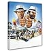 Produktbild Terence Hill und Bud Spencer Leinwand- Vier Fäuste gegen Rio - Kunstdruck Renato Casaro Edition (60 x 80 cm)