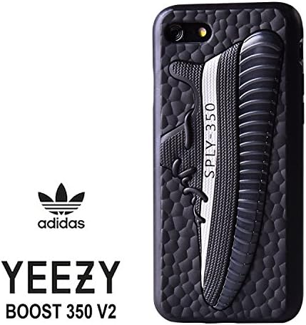 iPhone 7 4.7" Case, Jordan 11s 3D Textured Sneaker Shockproof Protective Grippy Case for Apple iPhone 7 (Boost 350 v2 (Oreos))