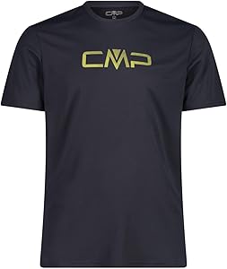 CMP Crew Neck T-Shirt with Logo – 39T7117P