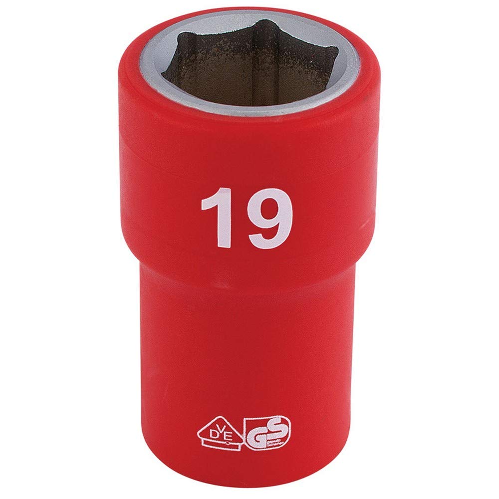 Fully Insulated Vde Socket, 1/2"" Sq. Dr., 19Mm 5010559318803