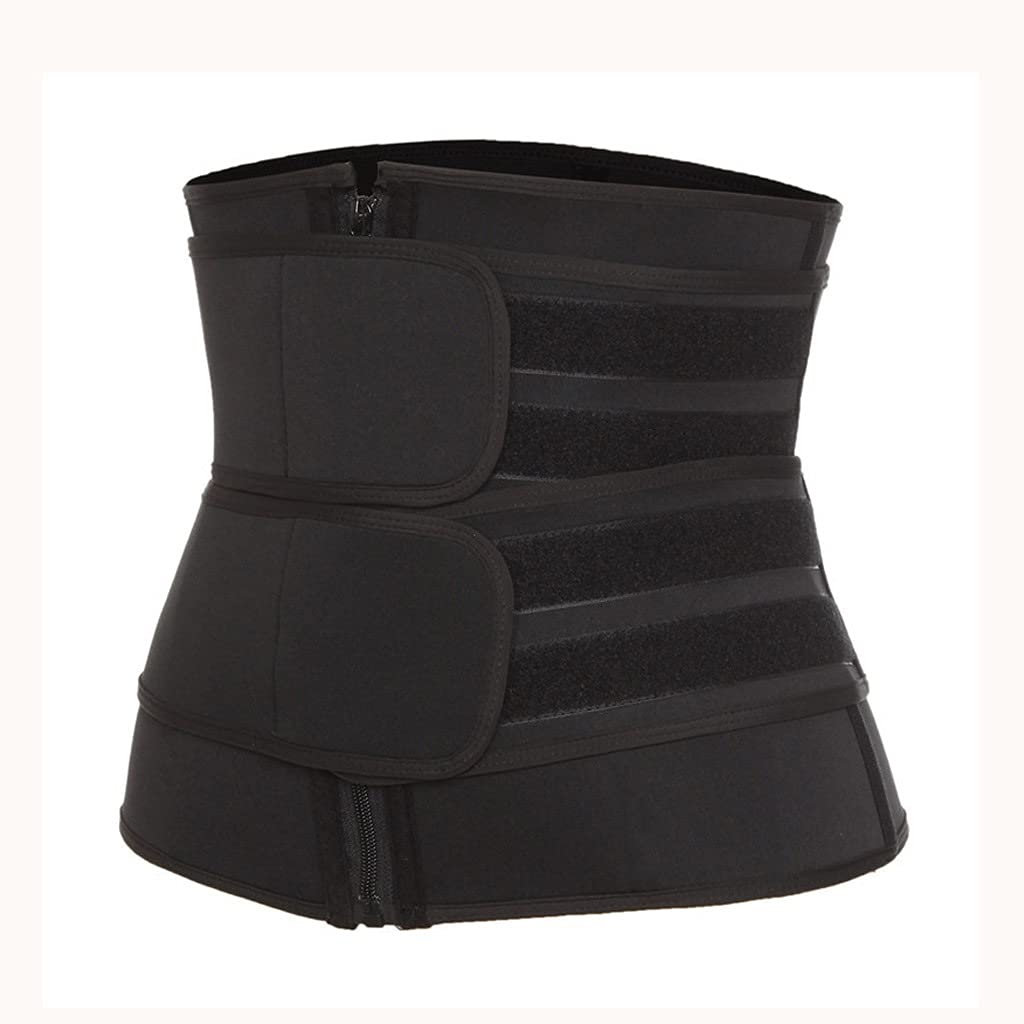 Cinturón de sauna de neopreno femenino para moldear la cintura con soporte lumbar
