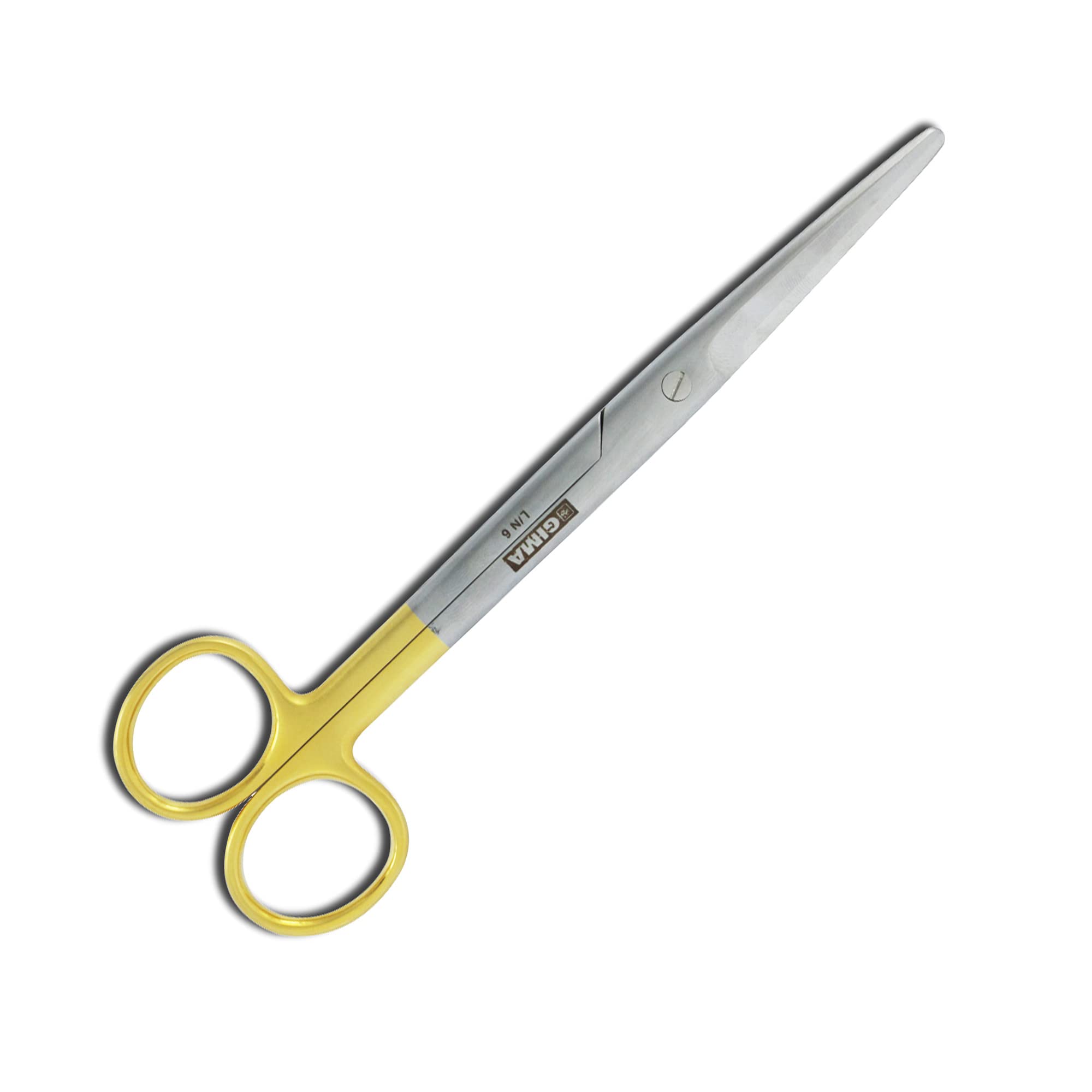 Gima - Mayo Ciseaux en Carbure de Tungstène, Droits, avec Lames Fermes Qui Garantissent une Grande Précision Aux Chirurgiens, 14,5 Cm, 26520