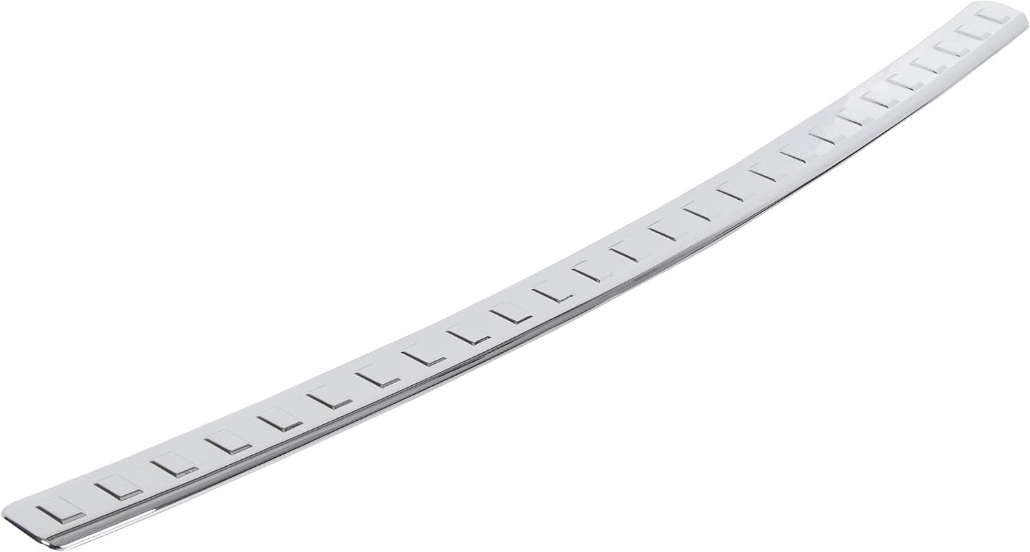 KUAFU Rear Bumper Sill Cover Guard Plate Compatible with 2014-2020 Nissan Rogue 999T6G2000 999B1G500A Bumper Tailgate Back Trunk Door Sill Trim Molding Protector Strip Pad Panel Chrome