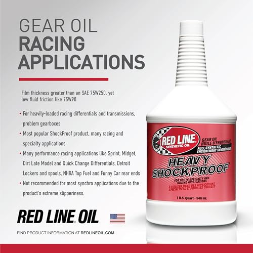Red Line 58204 Heavy Shockproof Gear Oil - 1 Quart - Thumbnail 3