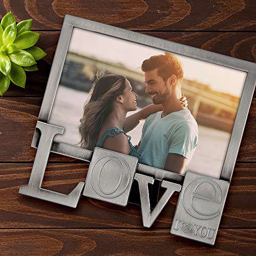 Lasody I Love You Picture Frame,Heart Photo Frame,Anniversary Wedding Valentine's Day Gifts #TOP4