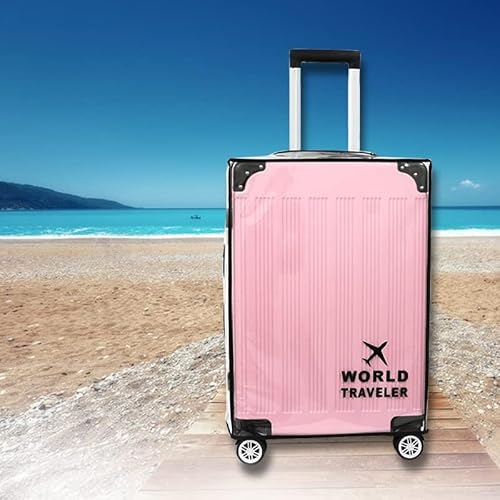 Rf Reenfaya Suitcase Cover Luggage Protector Covers Clear Luggage Cover Pvc Suitcase Luggage Cover Waterproof Luggage Case Thicken Suitcase Protector Cover (30Inch) #TOP5