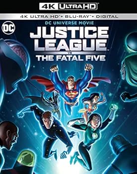 DVD Justice League vs. the Fatal Five Book