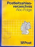 Pstleitzahlenverzeichnis 1984.Abc-Folge