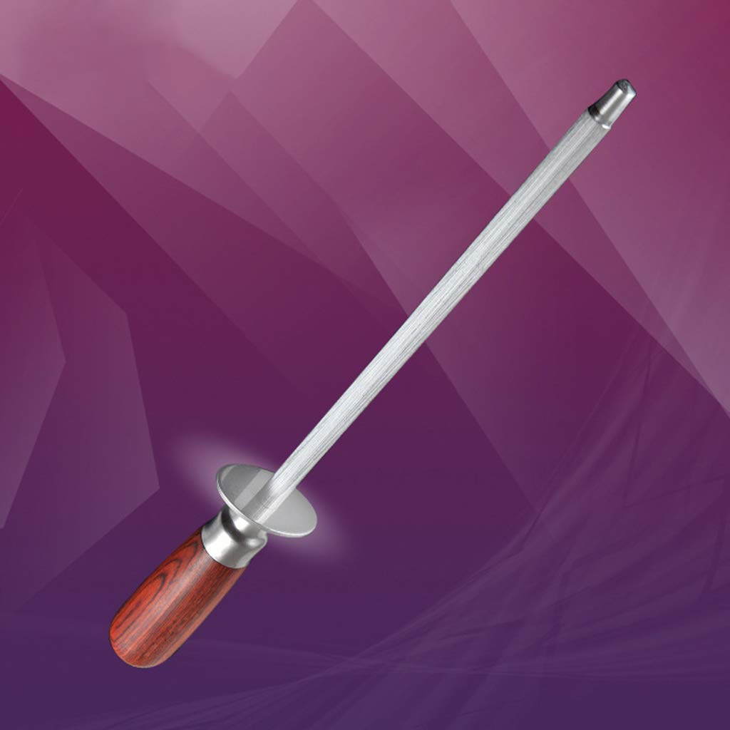 10 '' Bastone Lima Coltelli Affilatore per affilare i coltelli da Chef Professionale in Legno