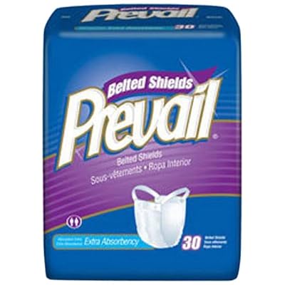 MCK32403100 - Adult Incontinent Belted Undergarment Prevail Pull On One Size Fits Most Disposable Heavy Absorbency