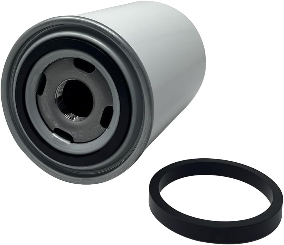Air Compressor Oil Filter - Replacement Filter OEM Compatible with Quincy, Sullair, and Sullivan-Palatek - 10 Micron, 150 PSI, 31/32" - 20 Thread, 5.62" Tall x 3.66" OD