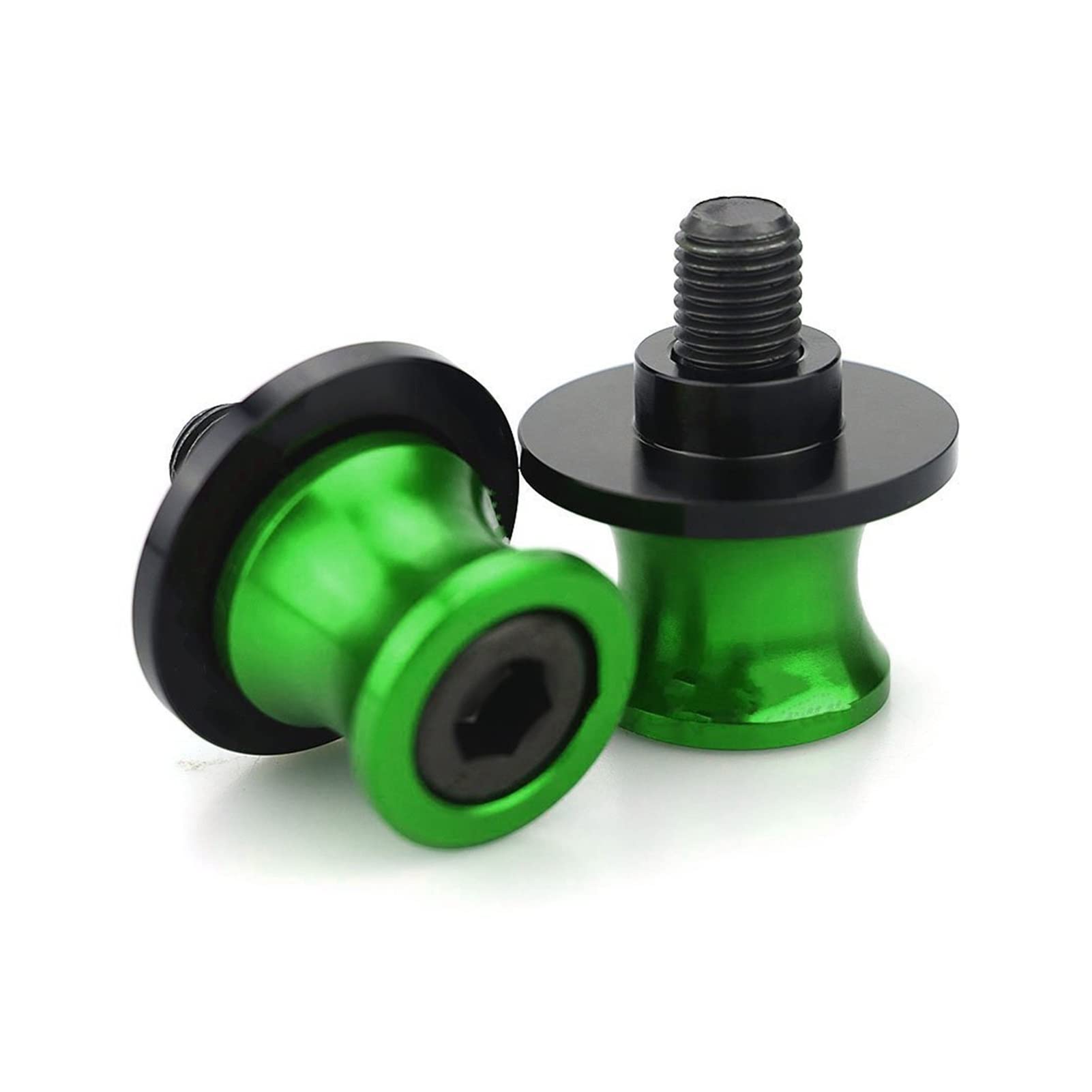 Vis de support arrière Kawasaki ER6N 2006-2016 pour béquille d'atelier moto verte