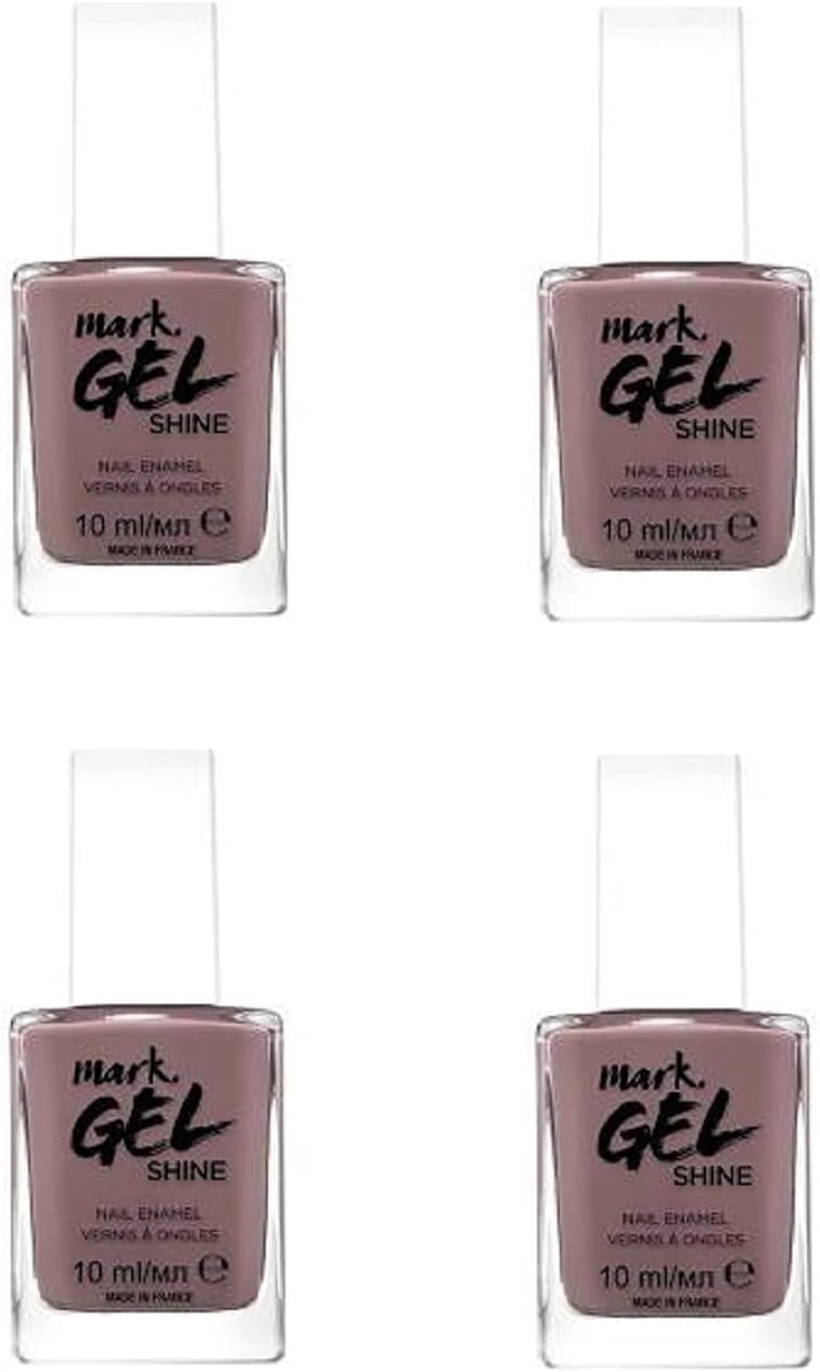 Pack of 4 Avon Mark Gel Shine Nail Enamel Love Bug 4 x 10ml by Avon