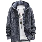 [J.STORE] 裏ボア パーカー フード付き 裏起毛 長袖 春 秋 冬 ゆったりパーカー ニット ニット かっこいい服 かっこいい メンズ アウトドア ユッタリ スポーティ マウンテン アメカジ ストリート系 無地 ストリート服 韓国 チャック ジッパー ドロップ カットソー ショルダー カジュアル ジップアップ メンズ 3A-J07-DGL