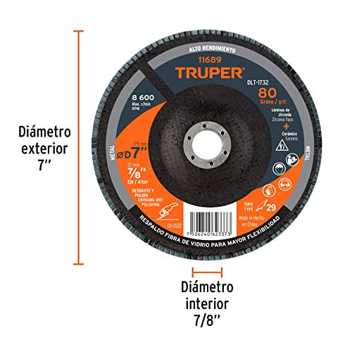 Disco laminado grano 80 27 Imagen adicional