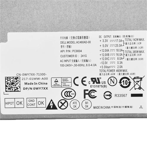 Fuente de alimentación 460W LIYRTZVH para desktop miniatura 3