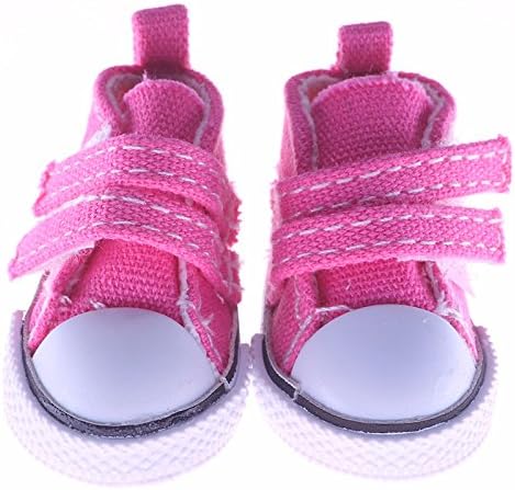 Driverder 14 Inch Cute Girl Doll Shoes Doll Dress Toy Accessories (Pink)