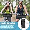 20 Inch Folding Bike Bag,Durable Folding Ebike Bag,Outside Waterproof Bike Bags,Portable Bike Transport Bag with Strong Webbing for Cars Train Shipping Air Travel,Bike Accessories with Handleba Bag #5