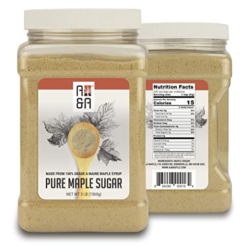 Pure Maple Sugar - 48 Oz - A&A Maple #TOP2