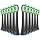 Replacement Brush Heads for Philips Sonicare Electric Toothbrush, Fit Plaque Control, Gum Health, FlexCare, HealthyWhite, Essence+ and EasyClean, 12 Pack (Black) - 7