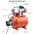 1HP Shallow Well Pump with Pressure Tank, Stainless Steel, 115V Irrigation Pump, Automatic Water Booster Jet Pump for Home, Garden, Lawn