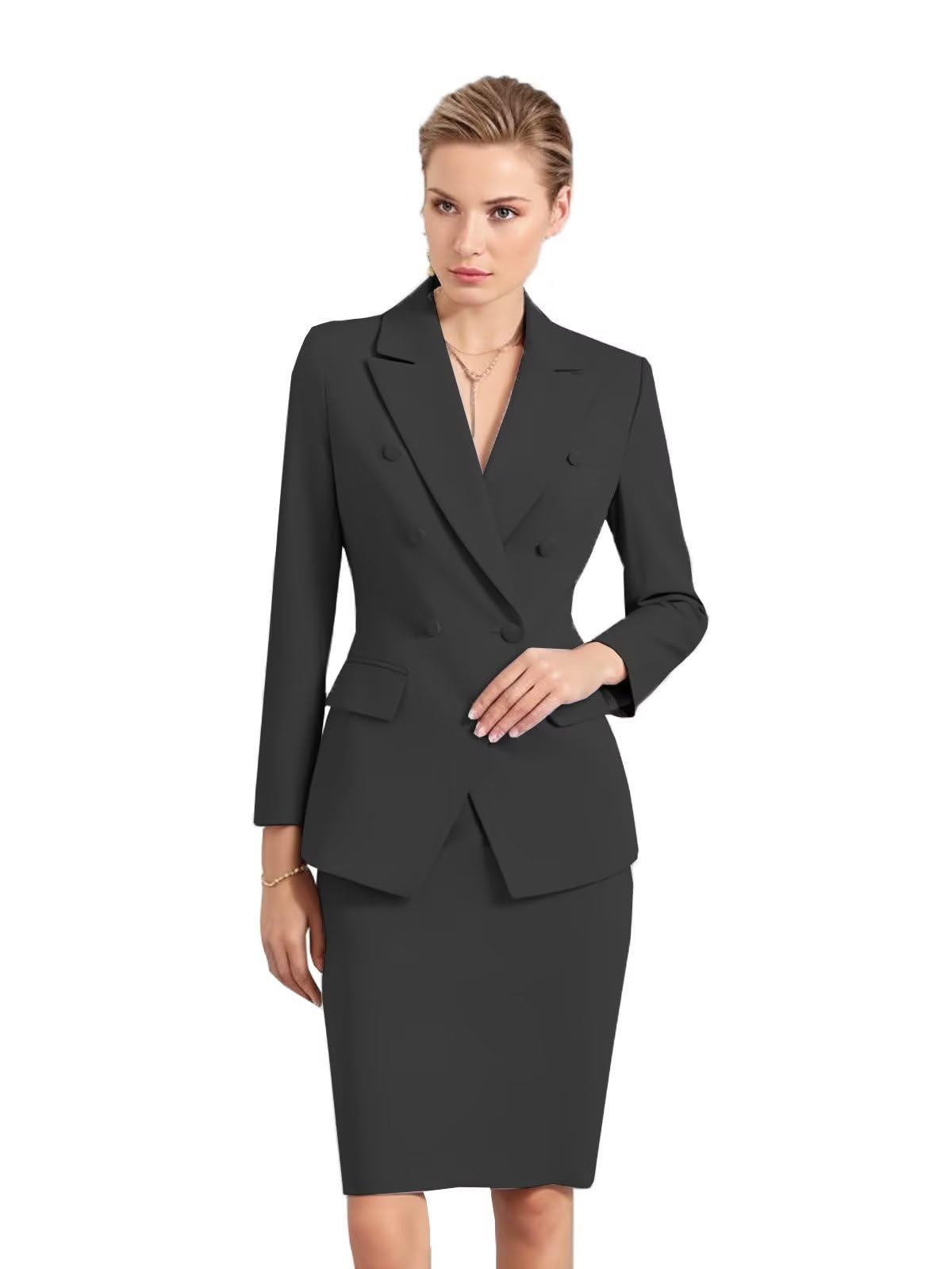 ensemble blazer et jupe