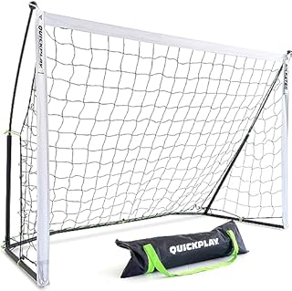 QUICKPLAY Kickster Football Goal Ultra Portable Football Equipment includes Football Net and Carry Bag [Single Goal]