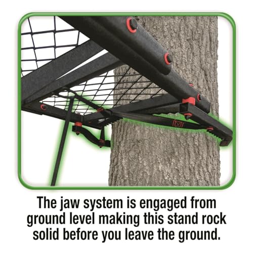 Guide Gear 15’ Single Shot Single Person Ladder Tree Stand With Grip Jaw System thumb #3