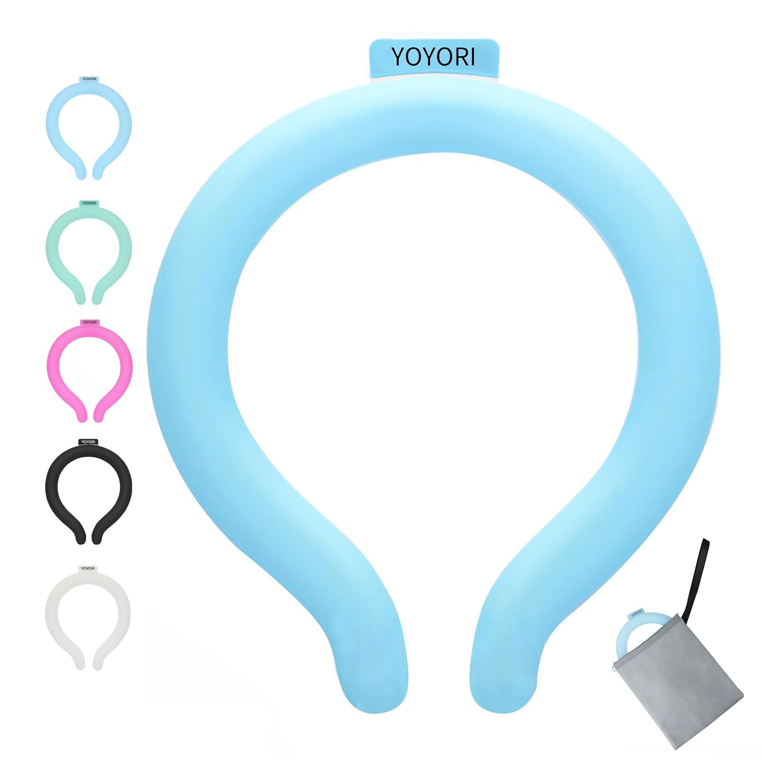 Cooling Neck Wrap with Insulated Bag, Reusable Ice Neck Ring & Body Cooler for Summer Heat, Wearable Cooling Tube Maintain... - Review, Price and Buying Guide