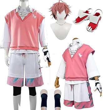 赤城ウェン コスプレ衣装 フルセット ウィッグつき Amazon.co.jp: [楽コス] 赤城ウェン コスプレ衣装 あかぎうぇん