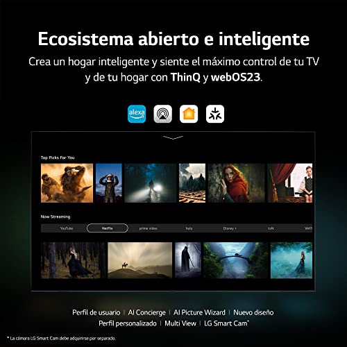 LG 75QNED816RE 190 cm (75 Zoll) 4K QNED TV (Active HDR, 120 Hz, Smart TV) [Modelljahr 2023] – Bild 7