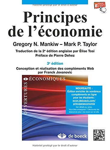 Télécharger Principes de l'économie Livre eBook France
