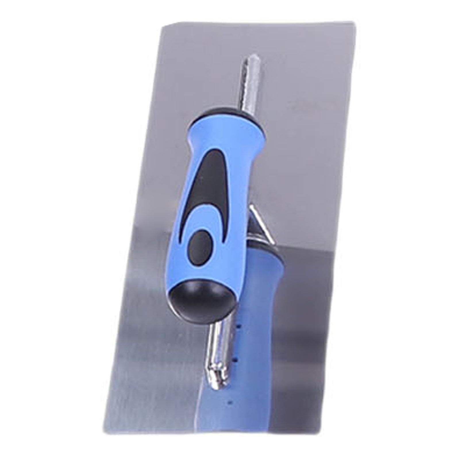 FILFEEL Juego de Herramientas de Acabado profesional: Raspador de Masilla de Acero Inoxidable Inoxidable de 12 Piezas, Paleta y Kit de Bandeja de Barro Redonda con Asas Ergonómicas y Bolsa de