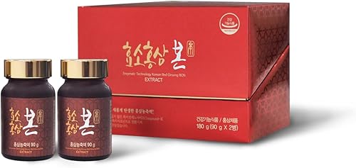 BTGIN Bon,Enyzmatic Technology Extracto de ginseng rojo coreano - por encima del 8% de ginsenósidos
