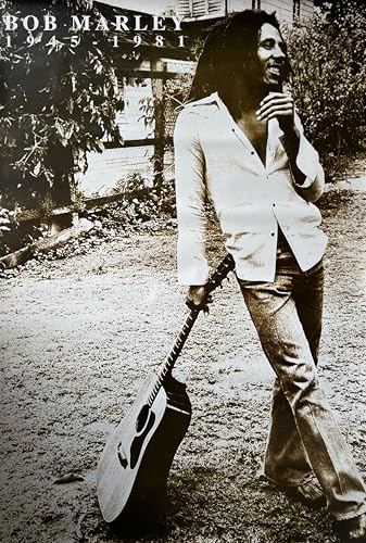 Affiche Bob Marley 102X152Cm grand poster mural musique reggae