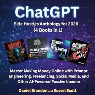 ChatGPT Side Hustles Anthology for 2026 (4 Books in 1) cover art