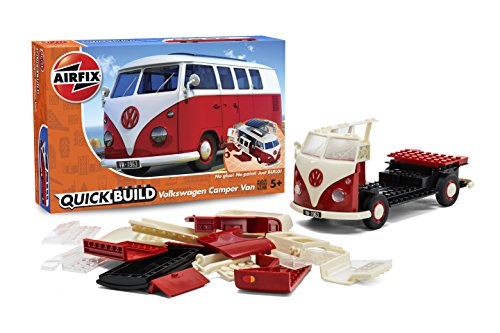 Kit de Modelo de Auto VW Camper Van Airfix Quickbuild miniatura 2