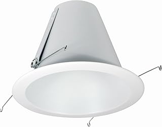 Nora Lighting NTM-710WAL 6 in. Air-Tight Aluminum Cone Reflector, White
